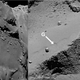 Illustration for article titled An Unexpected Discovery On The Surface Of Rosettas Comet